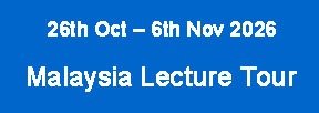 malaysia lecture tour
